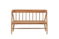 Miniatyrbild 2 av 5: FURNLUX UTOMHUSBÄNK DELAD TEAK 132CM