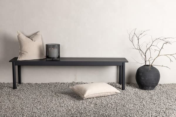 FURNLUX ULKOPENKKI MODENA MUSTA 180CM