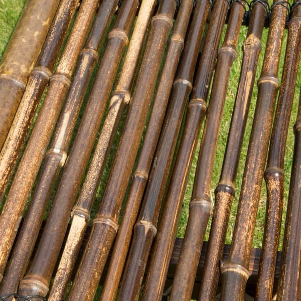 Trädgårdsbänk, 44x120x36 cm, Brun