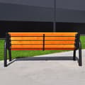 Miniatyrbillede 5 af 11: Primario bænk brun Primario bænk 225 cm brun