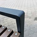 Miniatyrbillede 4 af 11: Grande bænk mahogni Grande bænk 125 cm mahogni