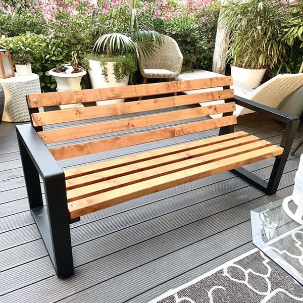 Grande bænk mahogni Grande bænk 125 cm mahogni