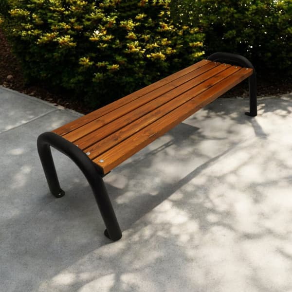 Primario bænk uden ryglæn brun Primario bænk uden ryglæn 150 cm brun