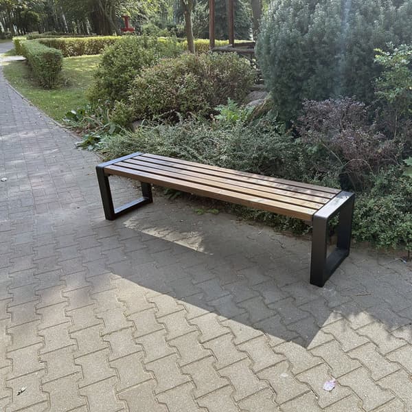 Grande bænk uden ryglæn Brun Grande bænk uden ryglæn 125 cm Brun
