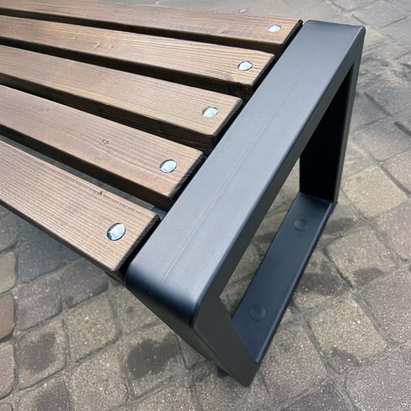 Grande bænk uden ryglæn Brun Grande bænk uden ryglæn 125 cm Brun