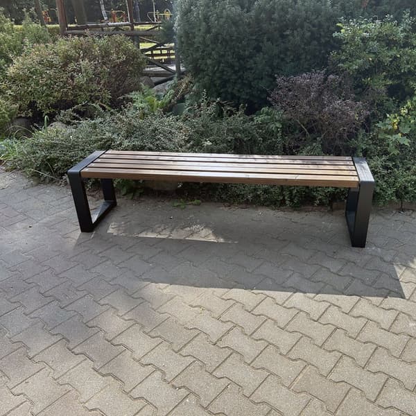 Grande bænk uden ryglæn Brun Grande bænk uden ryglæn 125 cm Brun