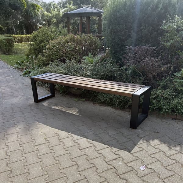 Grande bænk uden ryglæn Brun Grande bænk uden ryglæn 125 cm Brun