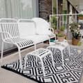 Miniatyrbilde 6 av 10: Esschert Design Uteteppe 120x186 cm grafikk OC12