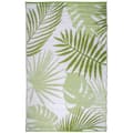 Miniatyrbilde 1 av 5: Esschert Design Uteteppe 241x152 cm jungelbladmønster OC22