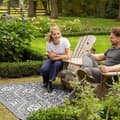 Miniatyrbilde 3 av 3: Esschert Design Uteppe 182x122 cm diamant