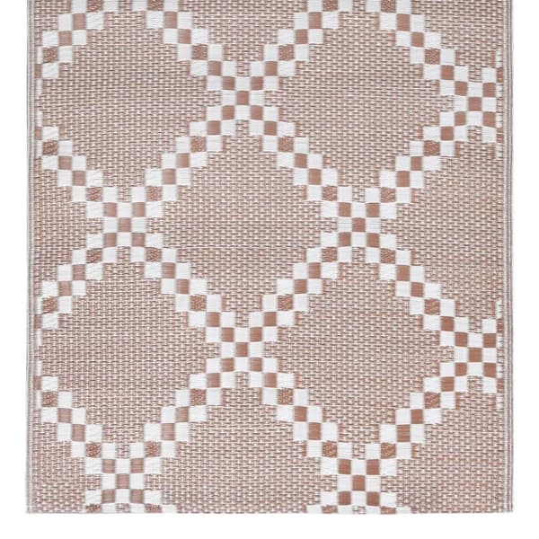 vidaXL Uteteppe ARAKIL brun 120x180 cm PP