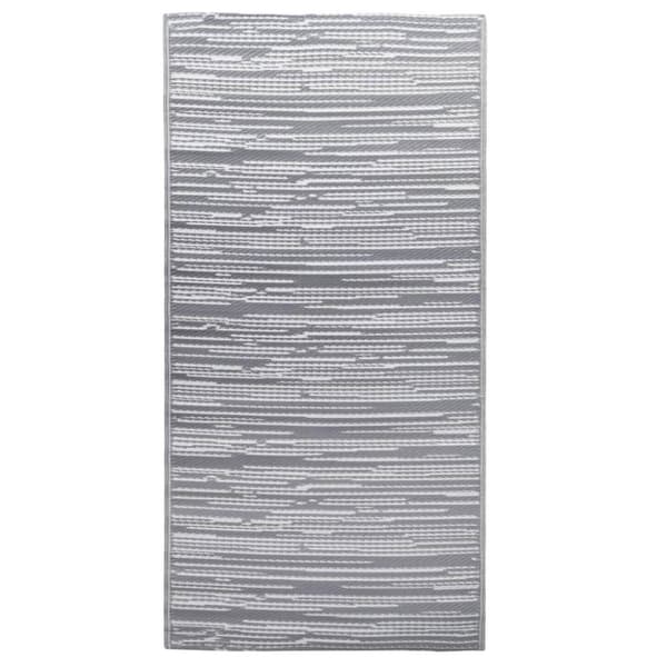 vidaXL Uteteppe ARAKIL grå 120x180 cm PP