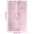 Miniatyrbild 6 av 6: vidaXL Utomhusmatta ARAKIL rosa 190x290 cm PP