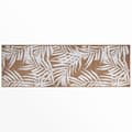 Miniatyrbilde 2 av 7: vidaXL Uteteppe brun og hvit 80x250 cm vendbart design