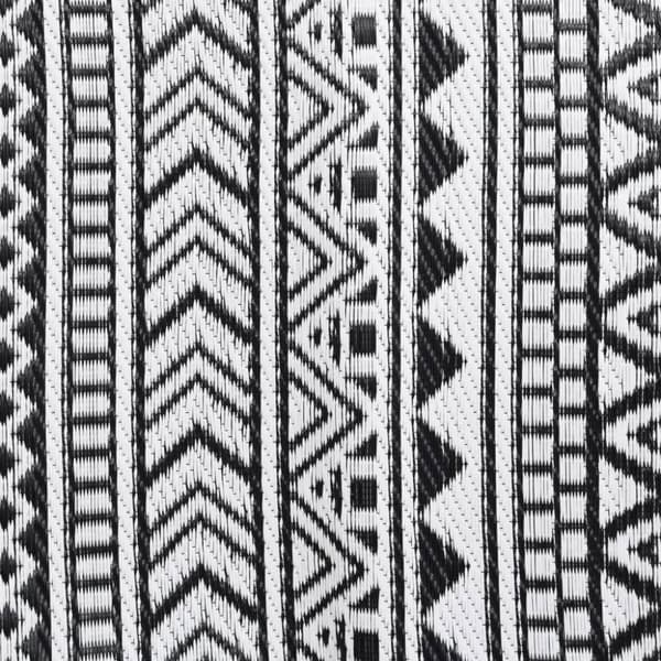 Utomhusmatta svart 120x180 cm PP