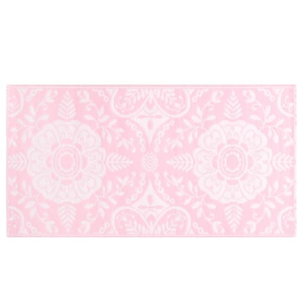 udendørstæppe 160x230 cm PP pink