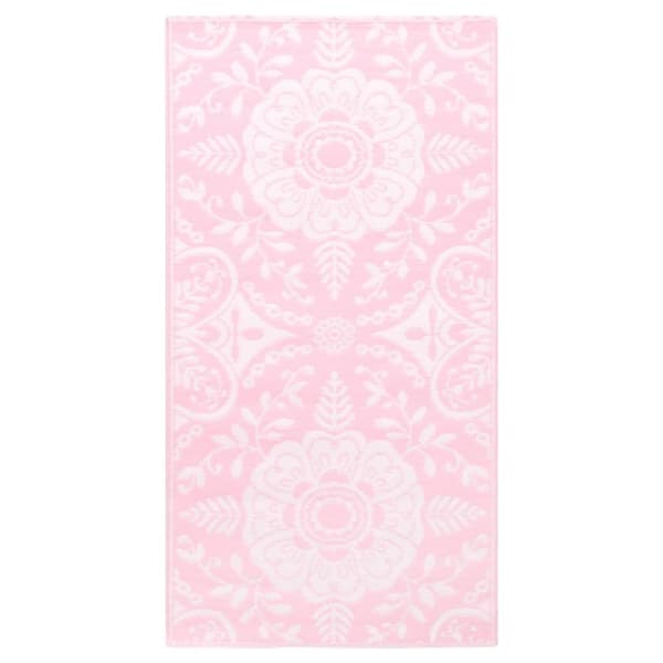 udendørstæppe 160x230 cm PP pink