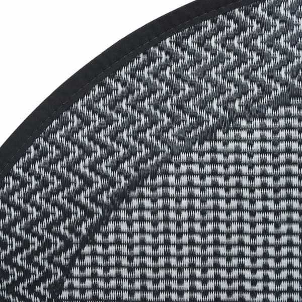 vidaXL Ulkomatto ARAKIL harmaa Ø200 cm PP