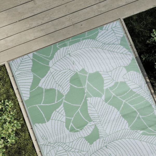 vidaXL Ulkomatto ARAKIL Vihreä 120x180 cm PP
