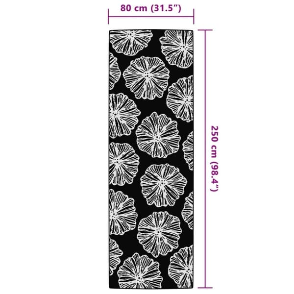 vidaXL Utomhusmatta ARAKIL grön 80x250 cm PP