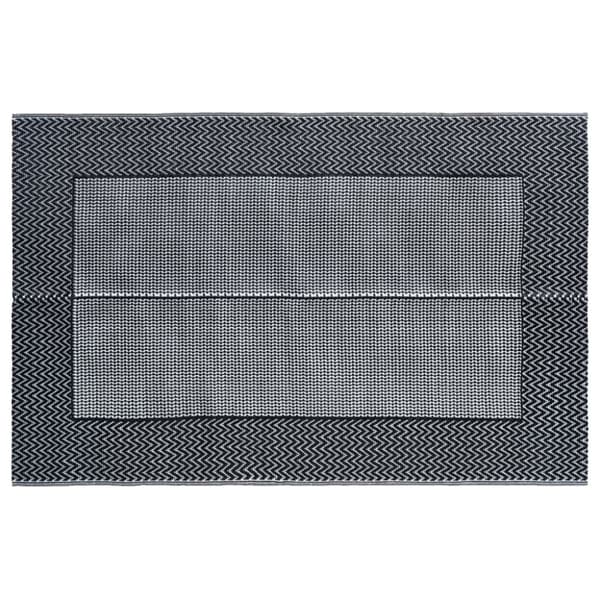 vidaXL udendørstæppe 190x290 cm PP grå -  Udendørstæpper