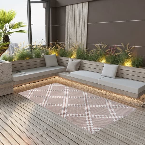 vidaXL Utomhusmatta brun 160x230 cm PP - Utomhusfiltar
