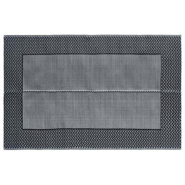 vidaXL Utomhusmatta grå 160x230 cm PP -  Utomhusfiltar