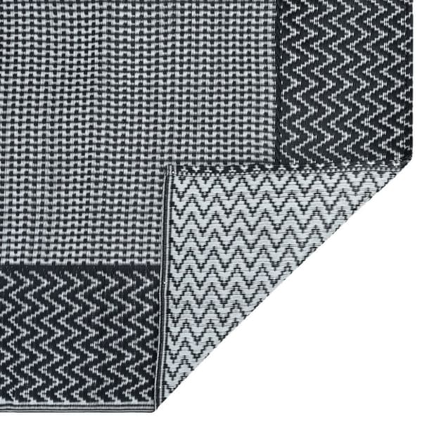 vidaXL Utomhusmatta grå 160x230 cm PP -  Utomhusfiltar