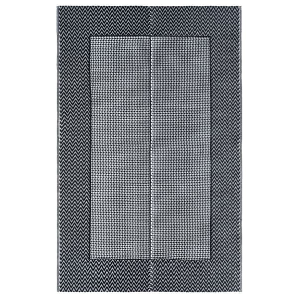vidaXL Utomhusmatta grå 160x230 cm PP -  Utomhusfiltar