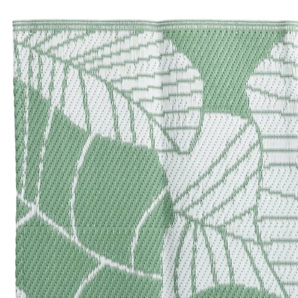 vidaXL Utomhusmatta grön 120x180 cm PP -  Utomhusfiltar