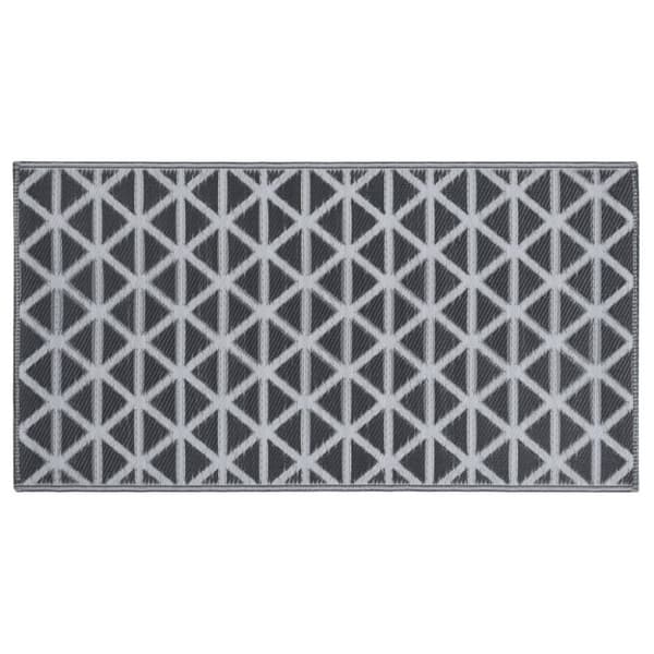 Utomhusfiltar - Living Utomhusmatta svart 160x230 cm PP