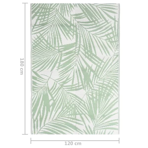 Utomhusmatta grön 120x180 cm PP - Matta - Mattor - Home & Living