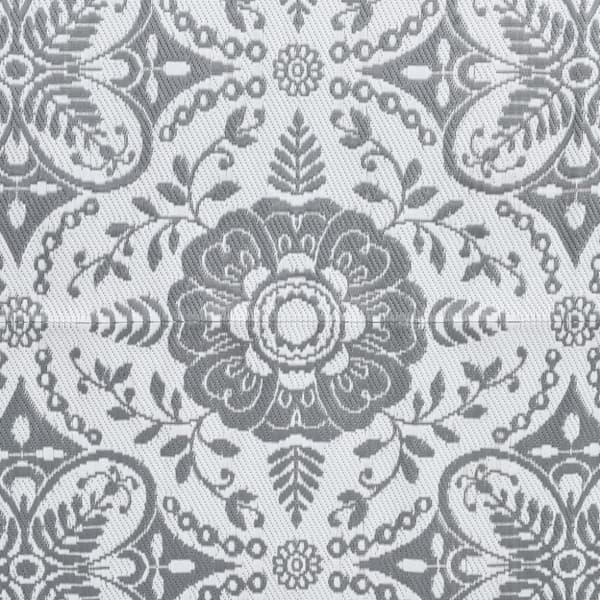 Udendørstæppe 120x180 cm PP lysegrå - Udendørstæppe - Udendørstæpper - Home & Living
