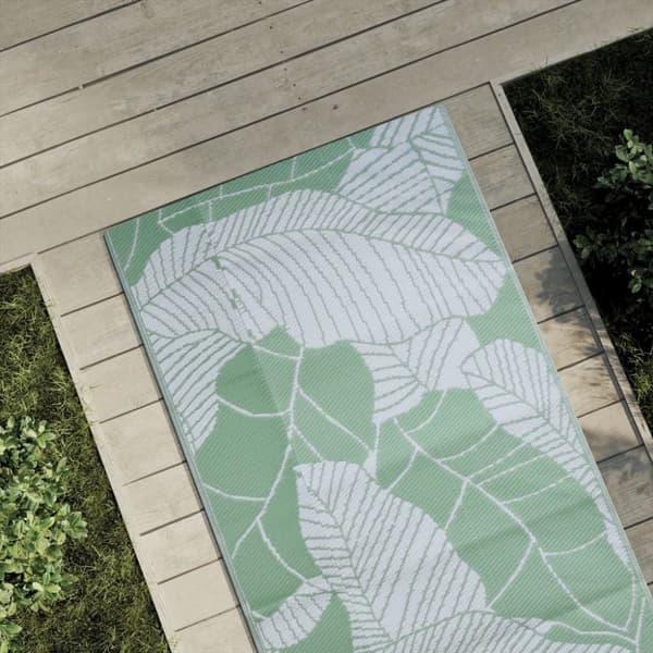 vidaXL Uteteppe ARAKIL grønn 80x150 cm PP
