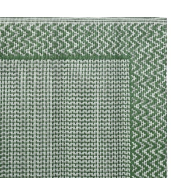 vidaXL Uteteppe ARAKIL grønn 80x250 cm PP