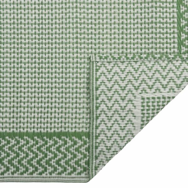 vidaXL Uteteppe ARAKIL grønn 80x250 cm PP