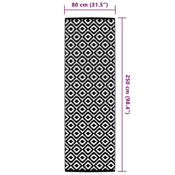 Utomhusmatta grå Ø160 cm PP