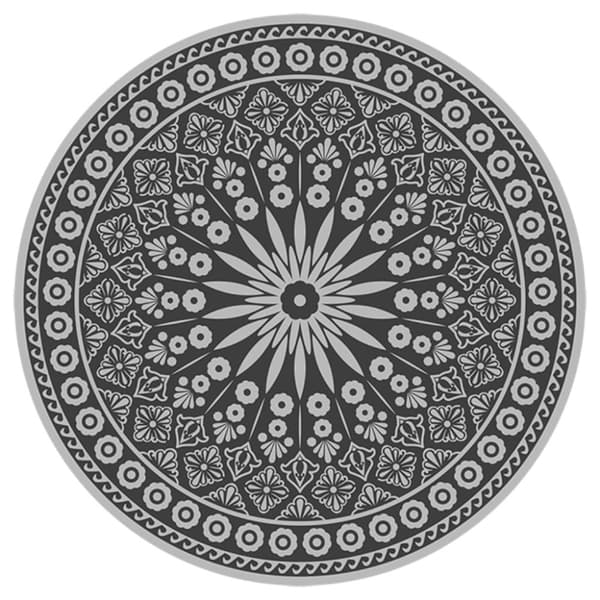 Esschert Design Utomhusmatta dia. 170 cm