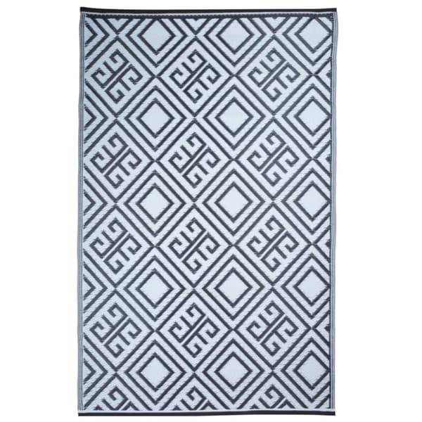 Esschert Design Utomhusmatta 120x186 cm grafisk OC12
