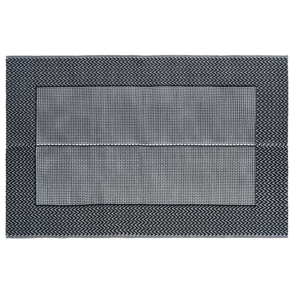 Utomhusmatta grå 120x180 cm PP