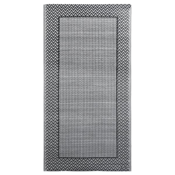 Utomhusmatta grå 80x150 cm PP