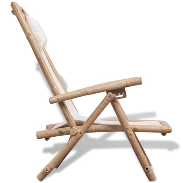 vidaXL Rantatuoli bambu