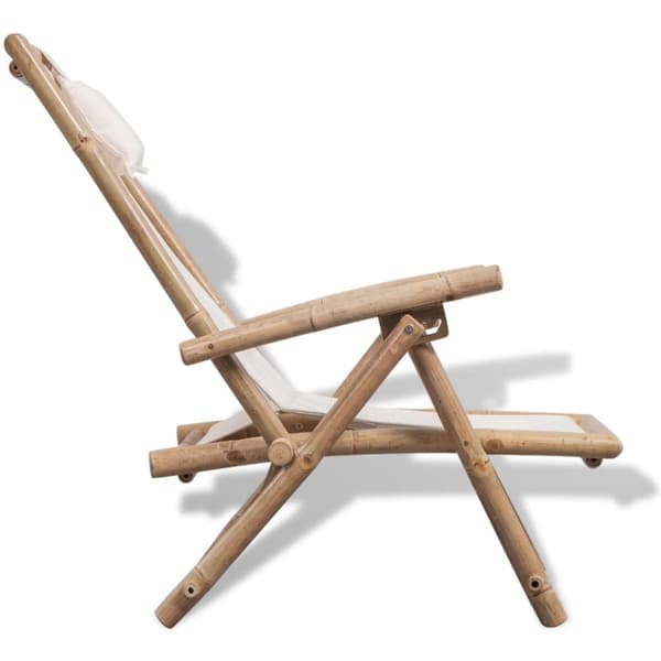 vidaXL Rantatuoli bambu