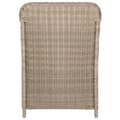 Miniatyrbillede 5 af 8: vidaXL havestole med hynder 2 stk. polyrattan brun