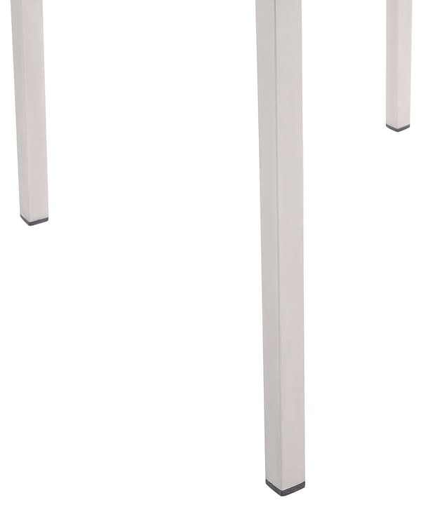 Puutarhatuoli harmaa 55 x 87 x 58 cm polyesteri rosteri 6 kpl UV-kestävä