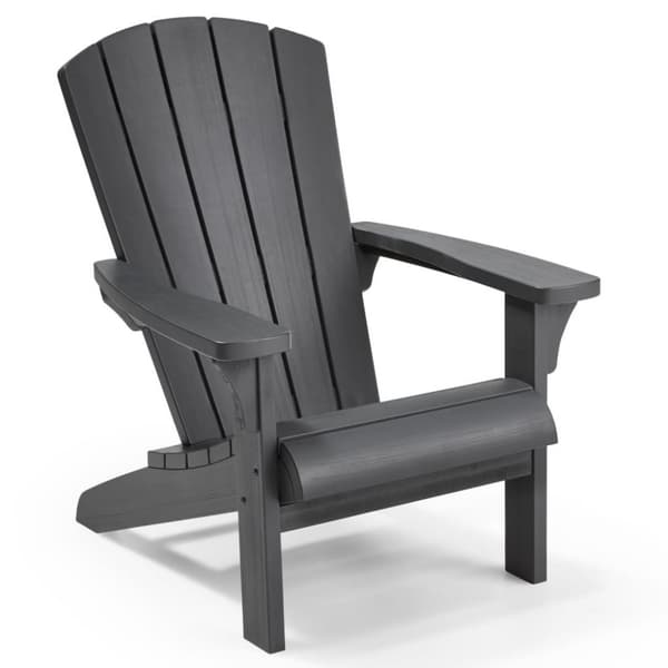 Keter Adirondack-stol Troy grafitgrå