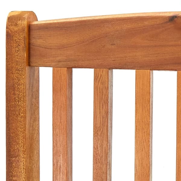 vidaXL Klappstoler 2 stk heltre akasie