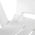 Miniatyrbilde 8 av 9: vidaXL Hagelenestoler 2 stk plast hvit