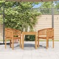 Miniatyrbilde 2 av 7: vidaXL Stol bananformet heltre teak