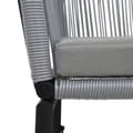 Miniatyrbillede 7 af 9: vidaXL havestole 2 stk. PVC rattan antracitgrå